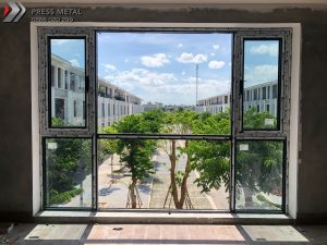 Mẫu Cửa Nhôm Kính PMI 73 mau cua nhom