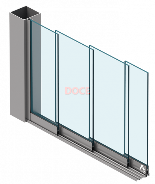 Cửa Nhôm Aluprof- nhôm nhập khẩu Châu Âu 9 mb openslide 247 gb