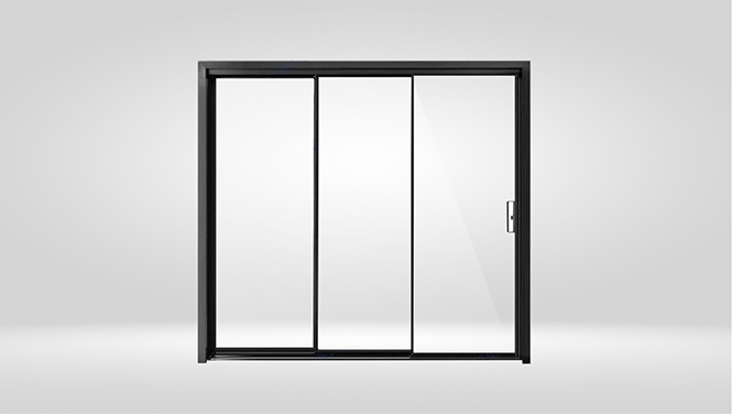 Cửa nhôm mở trượt VH – SLIM45 ba ray dưới 9 slim 45 3 ray duoi