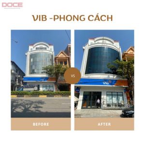 Hoàn Thành Trước Hạn – Dự Án “Thay Áo Mới” Cho Ngân Hàng VIB Vĩnh Phúc 6 VIB