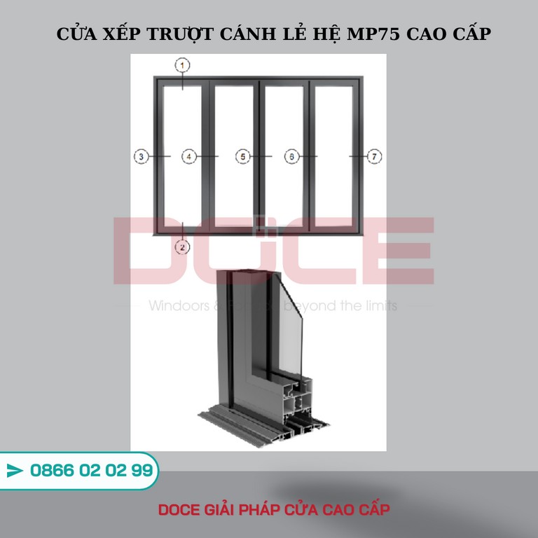 CUA XEP TRUOT CANH LE HE MP75 CAO CAP 2
