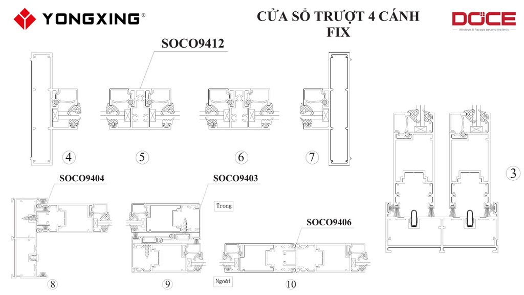 Cua so mo lua 4 canh fix soco yongxing 1