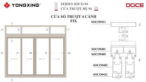 Cua so mo lua 4 canh fix soco yongxing 2